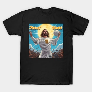 Jesus Saves (A Soccer Ball) T-Shirt